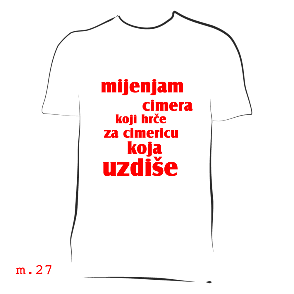 1 sablona majice majica sa ispisom najpovoljnije majice sa slikom poklon fora fortes plus krizevci